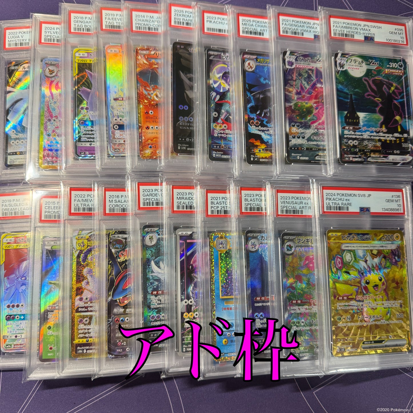 3/11発売　第14弾　PSA１０確定　全100口　１口25000円