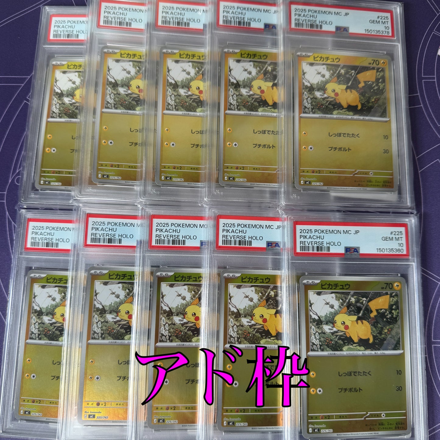 大赤字確定！PSA１０確定 マイルドオリパ　全100口　１口18000円
